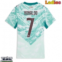 Portugal Cristiano Ronaldo #7 Replica Away Shirt Ladies World Cup 2026 Short Sleeve